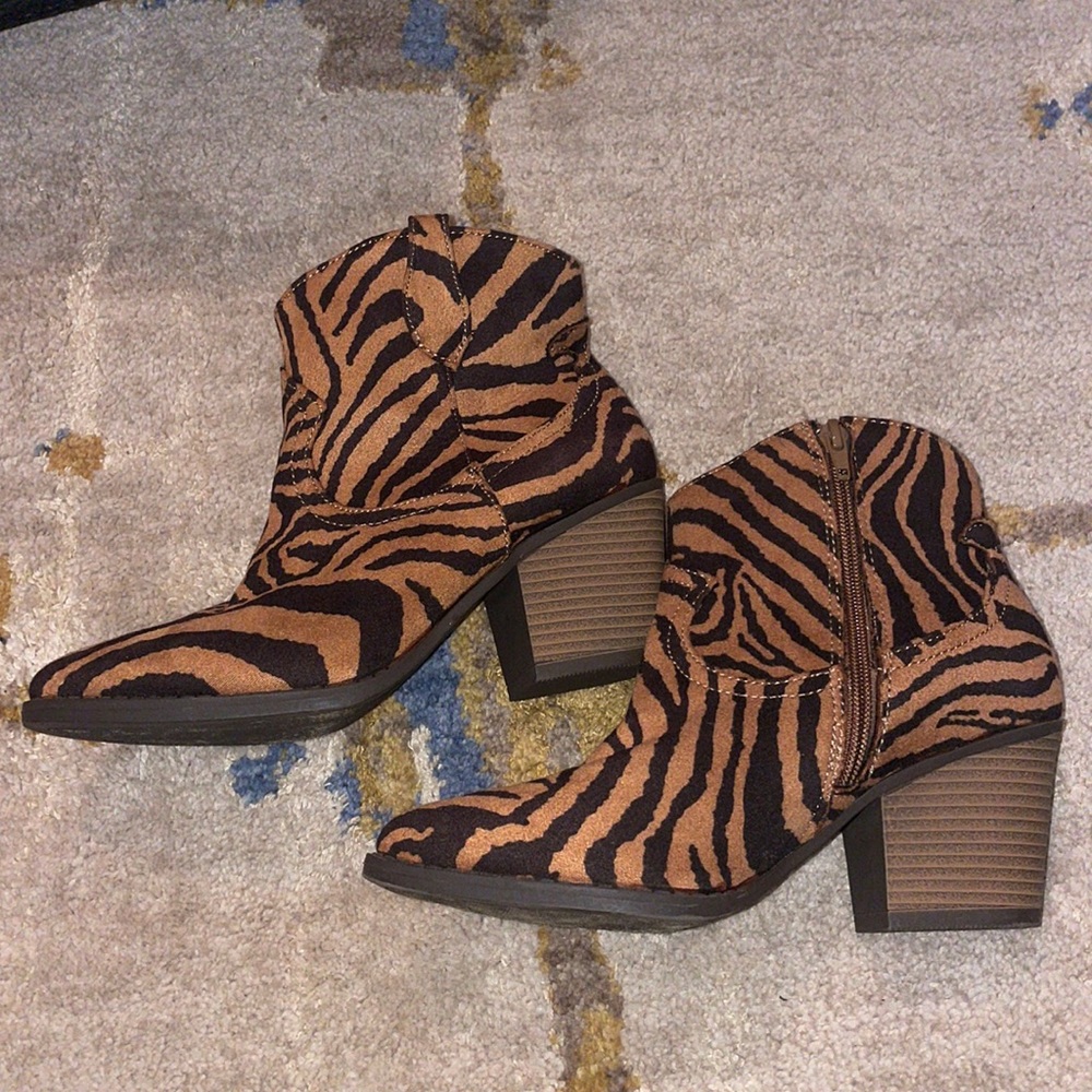 Booties worn once!